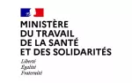 Logo ministère du travail , de la santé et des solidarités