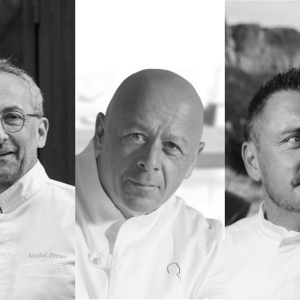 Thierry Marx, Michel Portos et Dimitri Droisneau